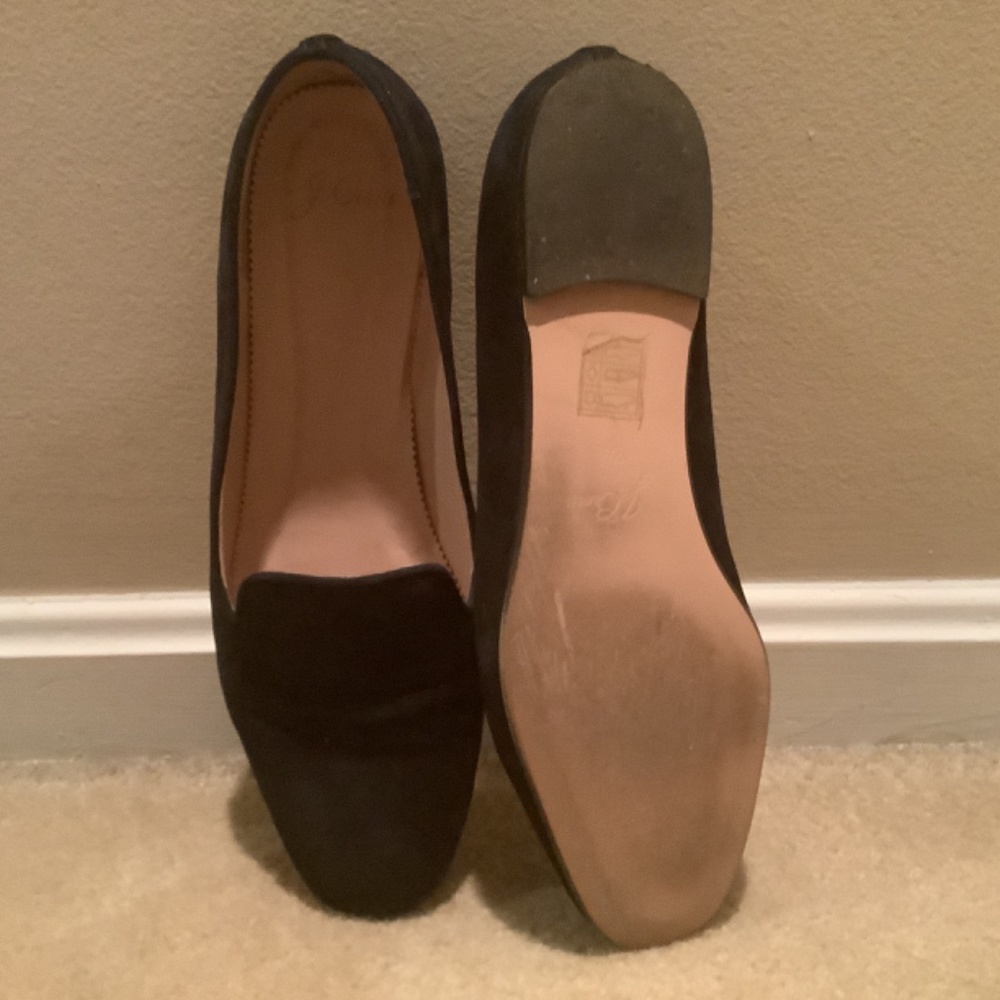 Jcrew navy suede flats - Picture 3 of 3